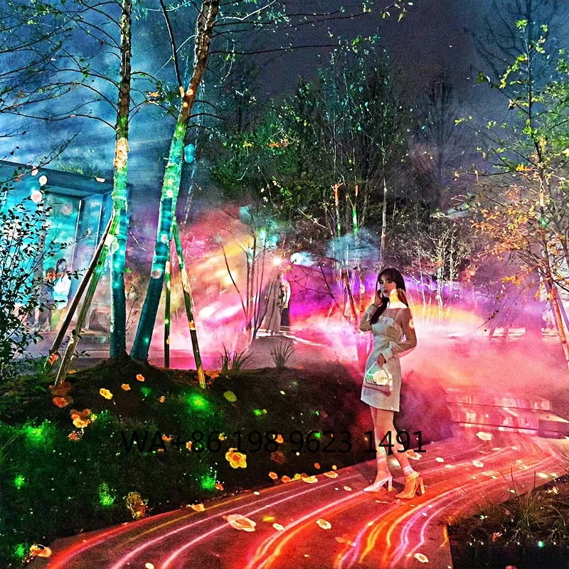 Outdoor RGB AnimationProjector - Lighting Wedding Outdoor ulasan dan harga