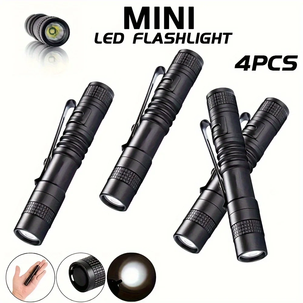 1-4PCS Mini Portable LED Pen L - Outdoor Lighting Usa ulasan dan harga