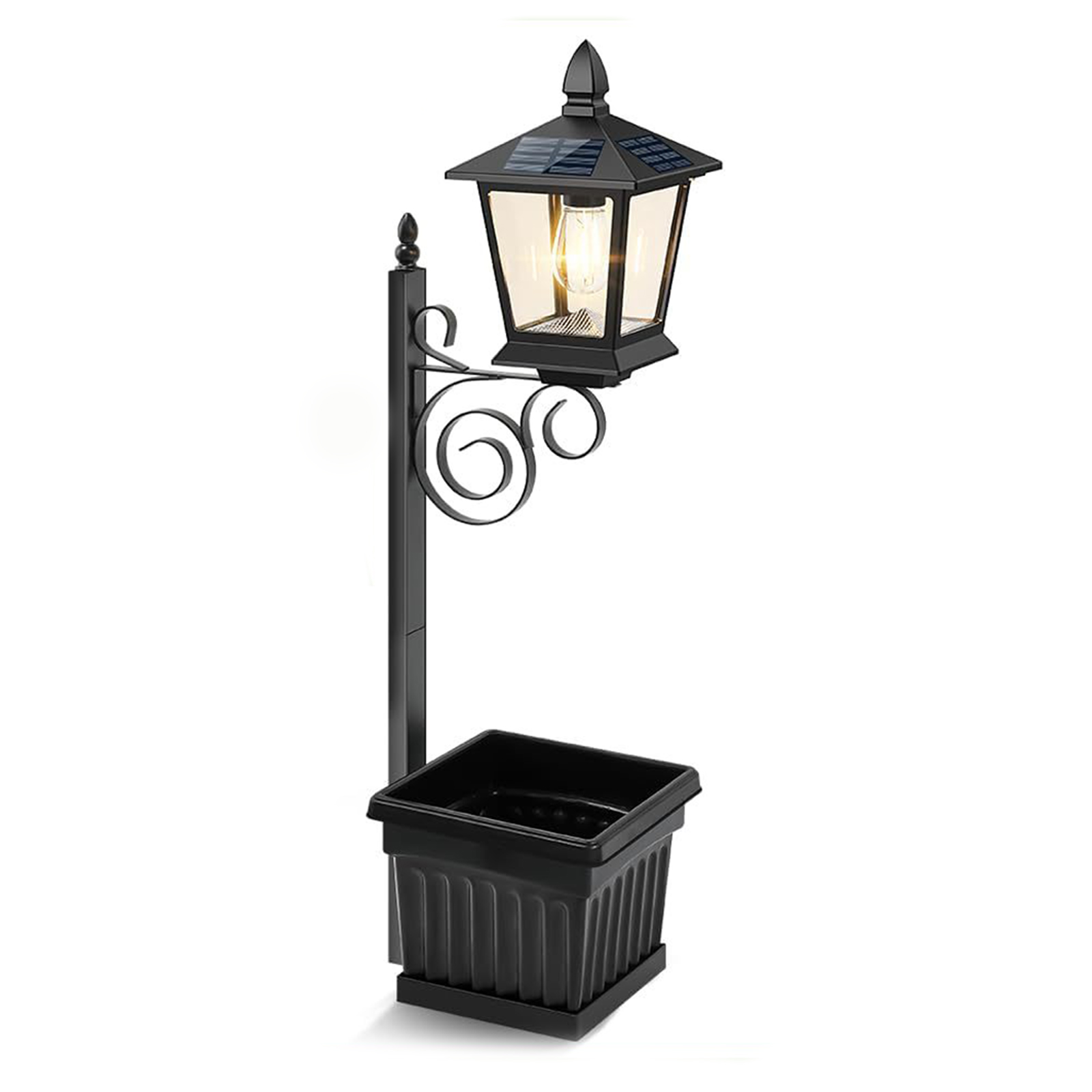 2-in-1 Solar Planter Lamp 8-10 - Outdoor Lighting Front Yard ulasan dan harga