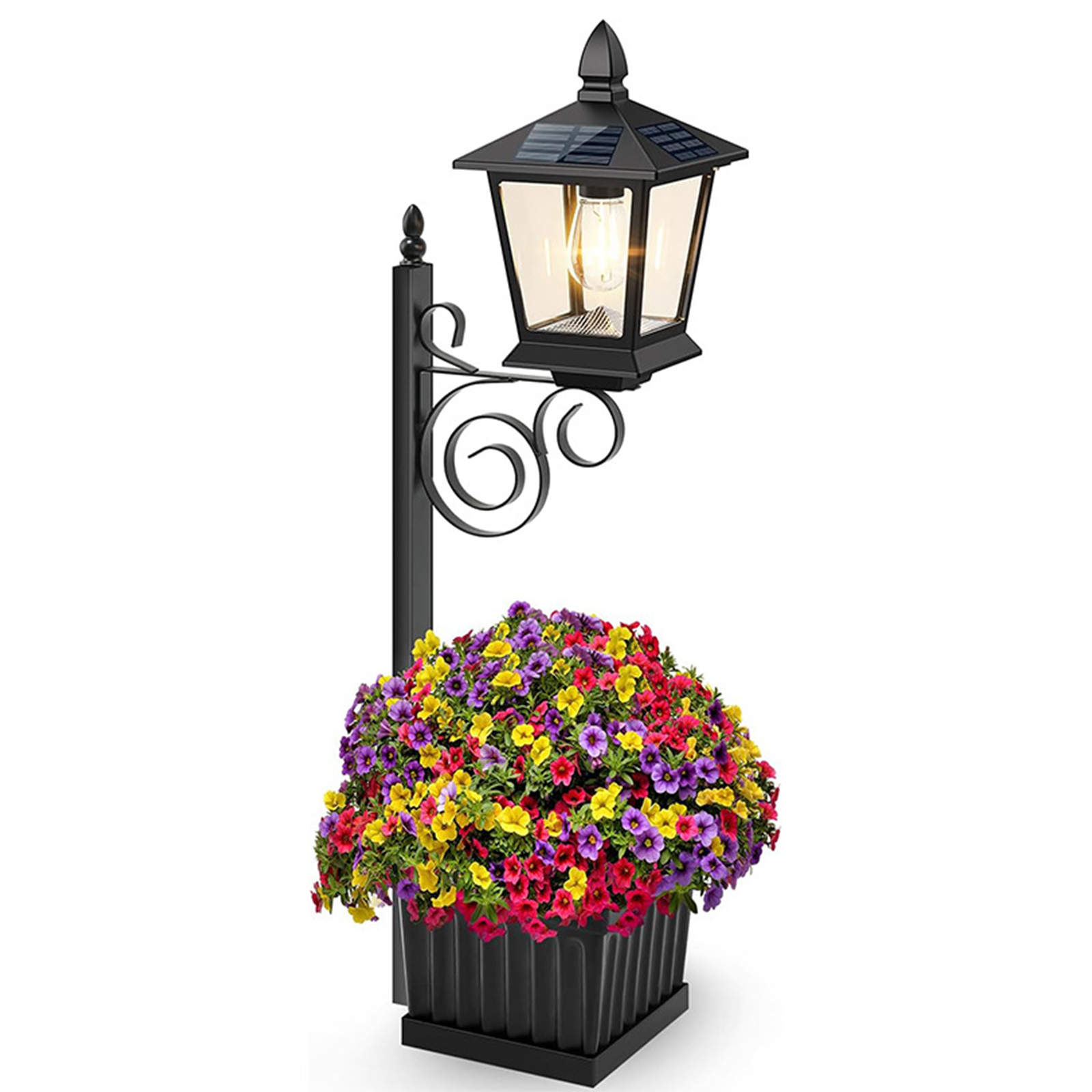 2-in-1 Solar Planter Lamp 8-10 - Outdoor Lighting Front Yard ulasan dan harga