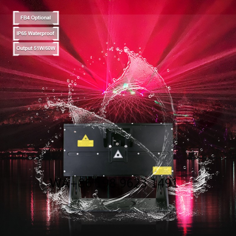 60W High Power RGB Full Color  - Lighting Wedding Outdoor ulasan dan harga