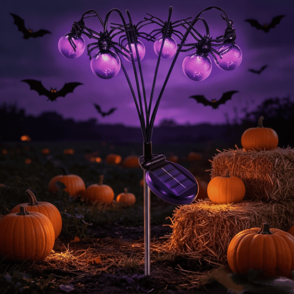 Skeleton Purple Light Hallowee - Outdoor Lighting Front Yard ulasan dan harga