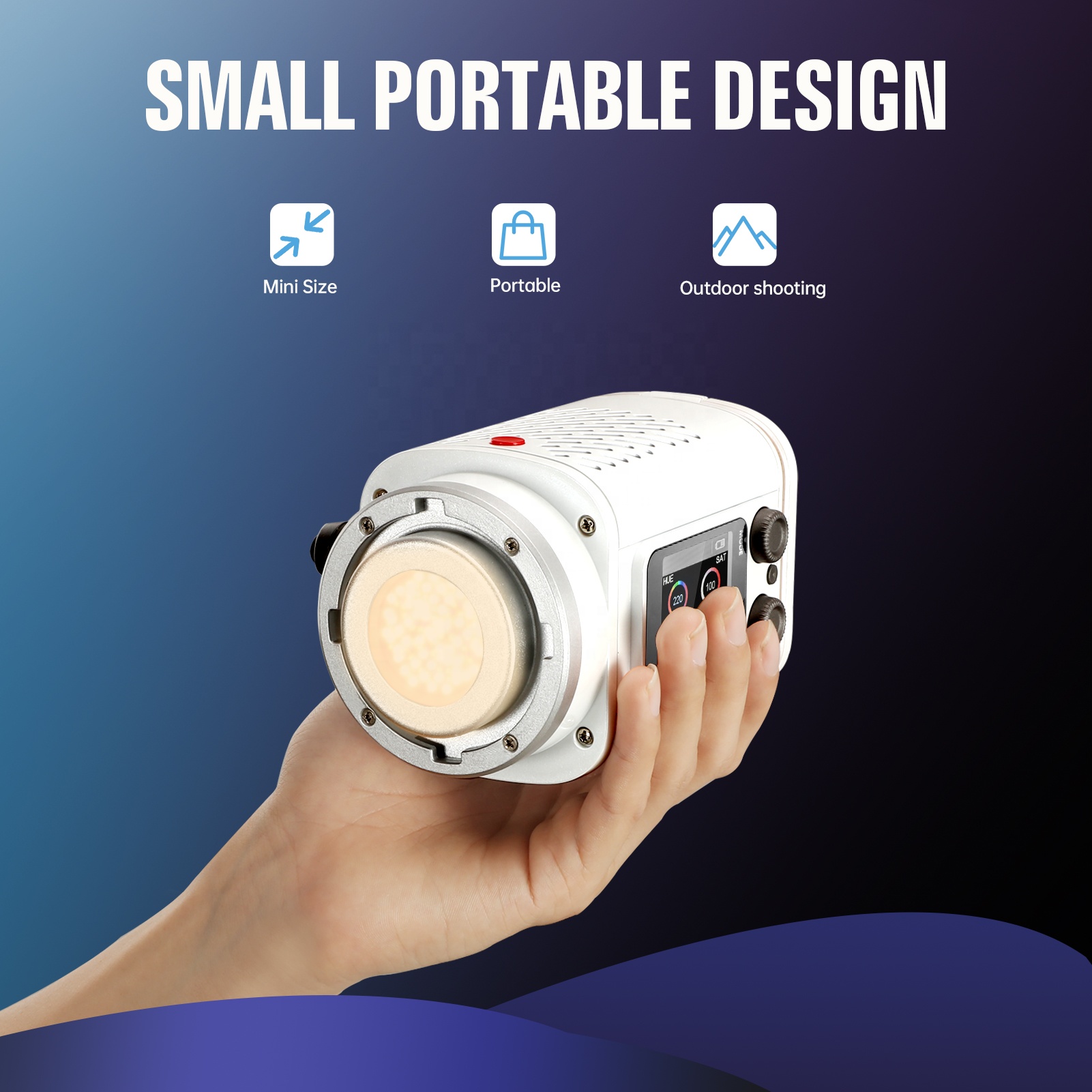 JINBEI EF-60BI 60w Photography - Outdoor Lighting Kit Photography ulasan dan harga
