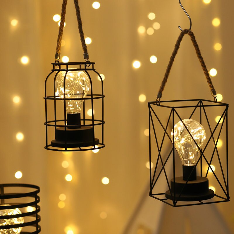 Battery Powered Cordless Cage  - Outdoor Lighting Accent ulasan dan harga