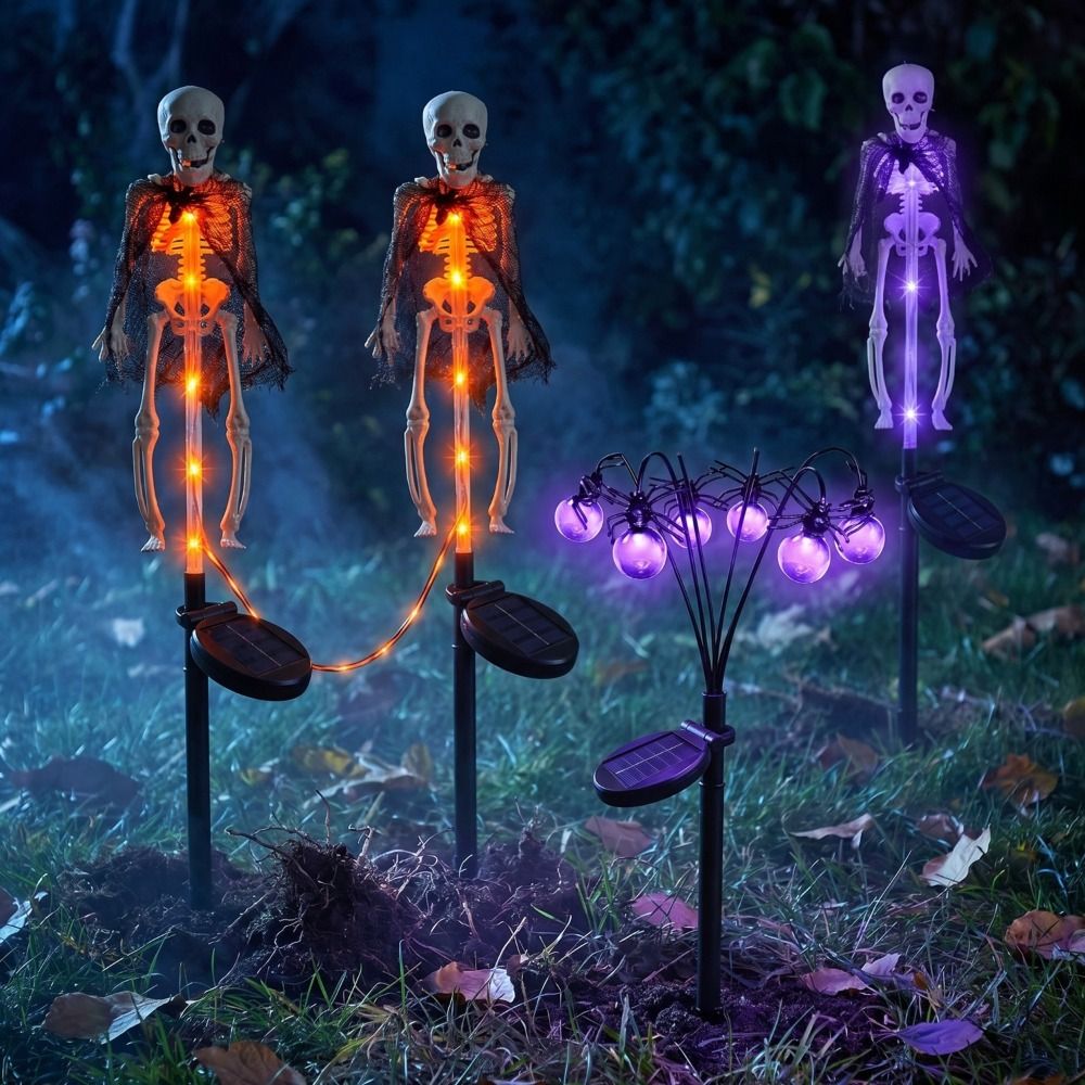 Ghost Purple Light Halloween D - Outdoor Lighting Front Yard ulasan dan harga