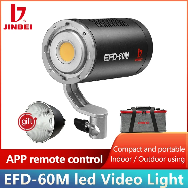 JINBEI EFD-60M 60W Battery Kit - Outdoor Lighting Kit Photography ulasan dan harga