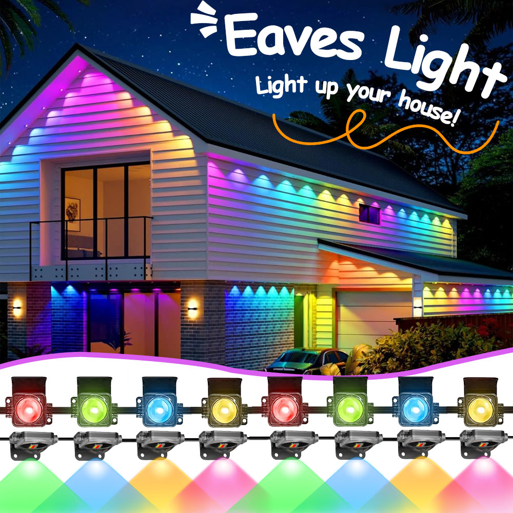 Permanent Outdoor Eaves Lights - Outdoor Lighting Permanent ulasan dan harga