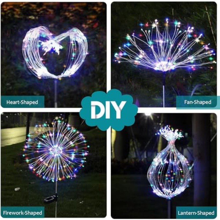Solar Firework Lights, Lightin - Lighting Wedding Outdoor ulasan dan harga