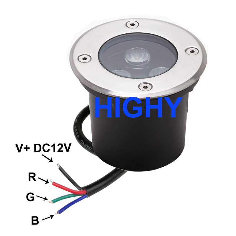External control 4-wire  RGB L - Outdoor Lighting Underground Wiring ulasan dan harga